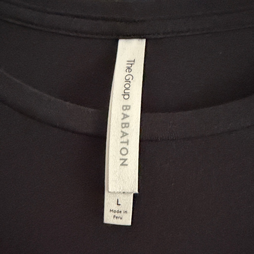 Babaton Black Long Sleeve Twist-Front Top - Picture 6 of 6